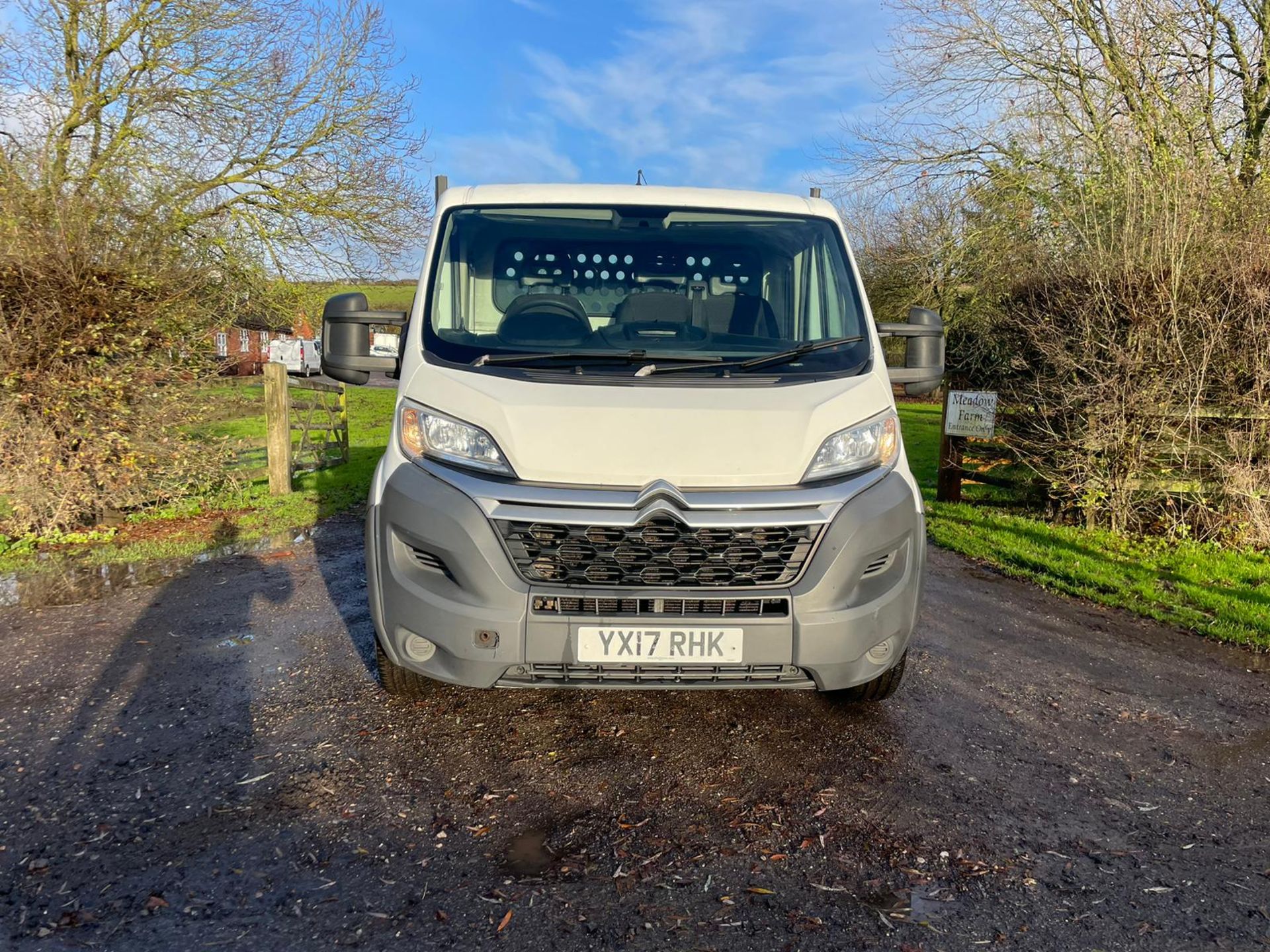 2017 CITROEN RELAY 35 HEAVY L4 HDI WHITE CHASSIS CAB *NO VAT* - Image 2 of 15