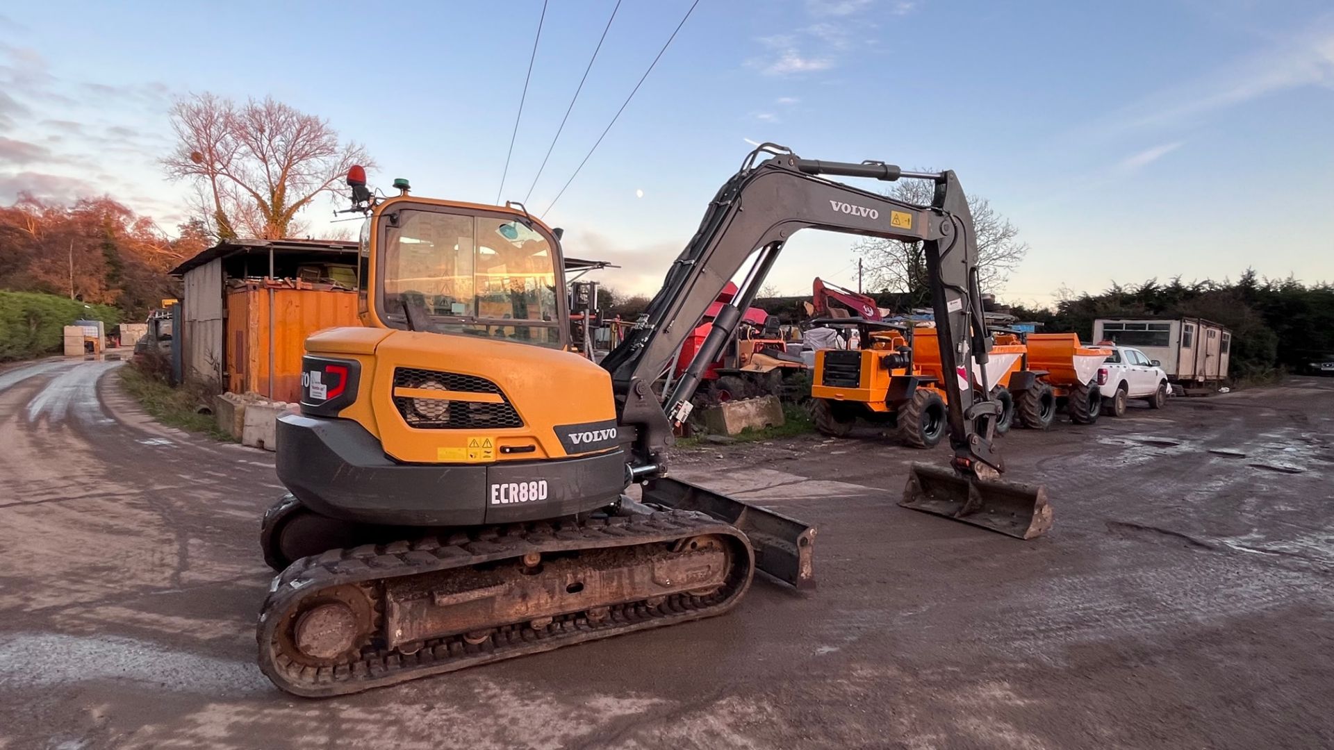 Late 2018 Volvo ECR88D Excavator *PLUS VAT*