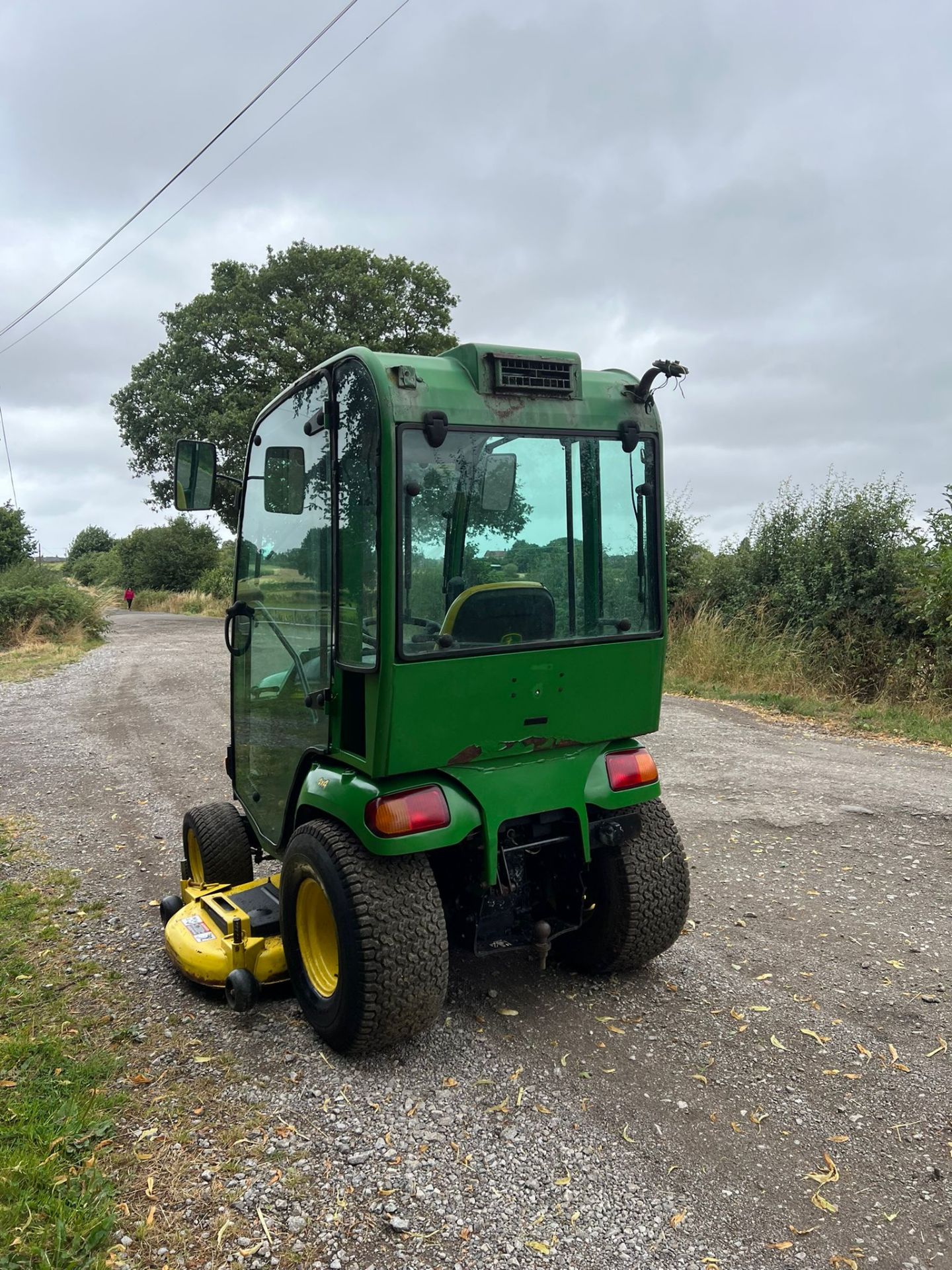 JOHN DEERE X595 DIESEL TRACTOR MOWER 4x4 *PLUS VAT* - Image 5 of 8