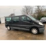 2014 RENAULT TRAFIC LL29 DCI 115 BLACK VAN DERIVED CAR *NO VAT*