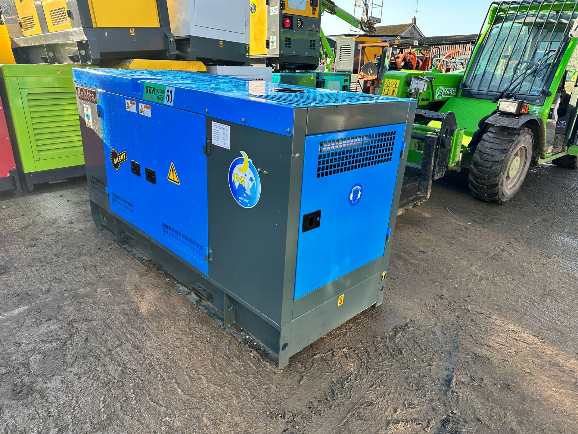 NEW/UNUSED 60KVA DIESEL SOUND PROOF GENERATOR *PLUS VAT* - Image 4 of 9