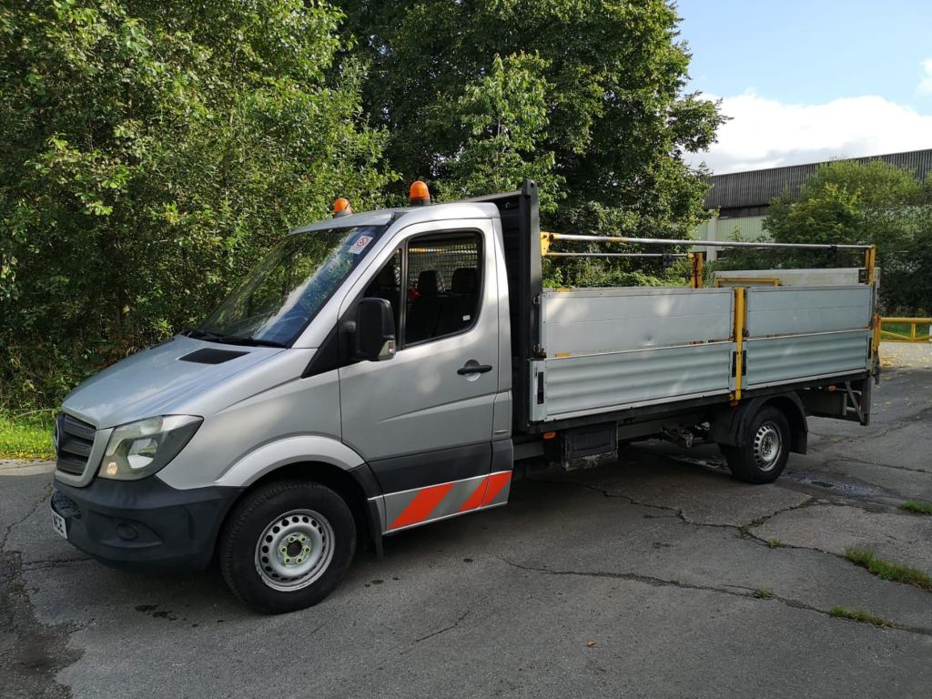 2016 MERCEDES-BENZ SPRINTER 313 CDI SILVER CHASSIS CAB *NO VAT* - Image 3 of 14