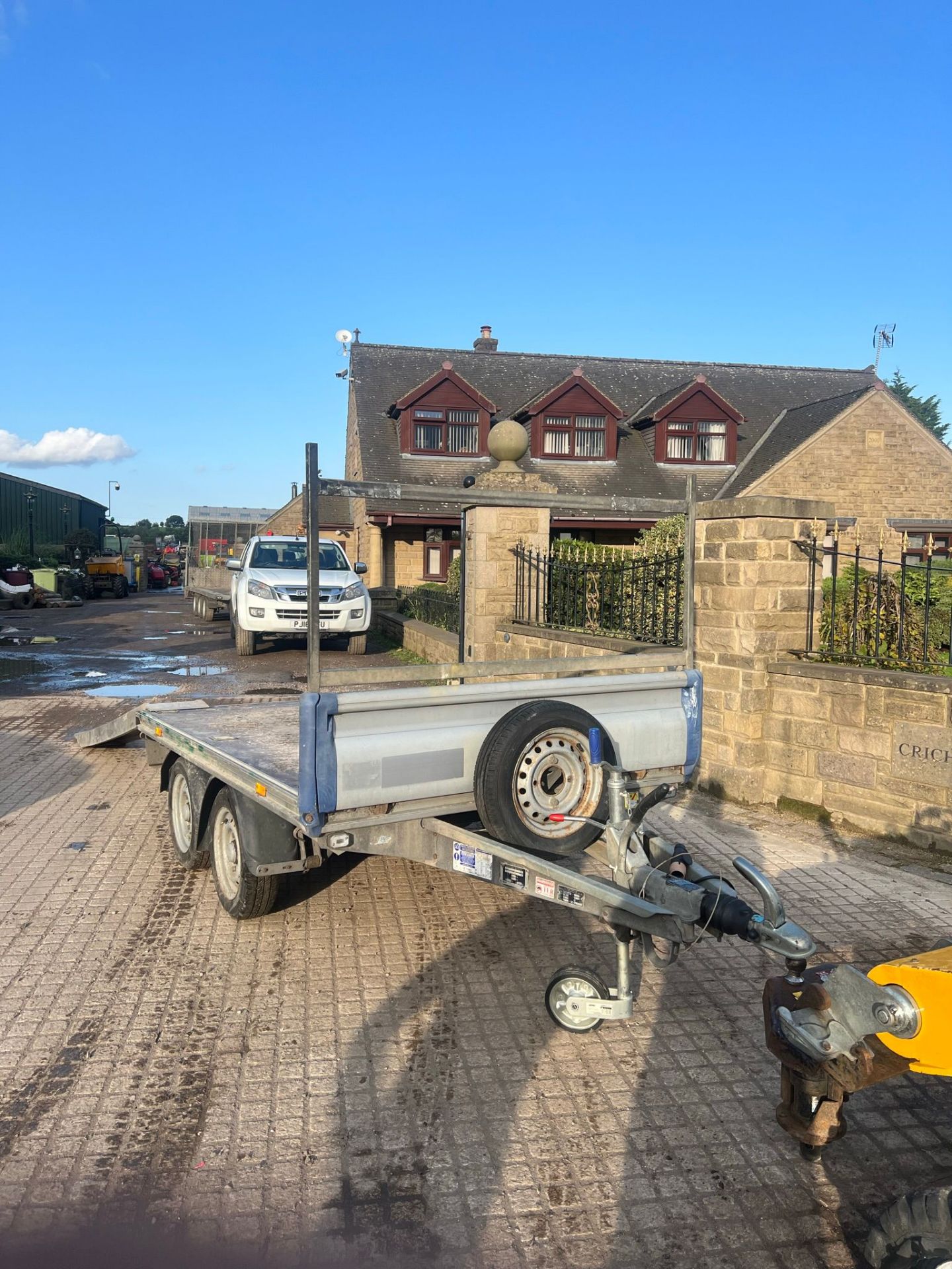 2016 Ifor Williams 2.7 Ton Flat Bed with Ramps *NO VAT* - Image 5 of 11