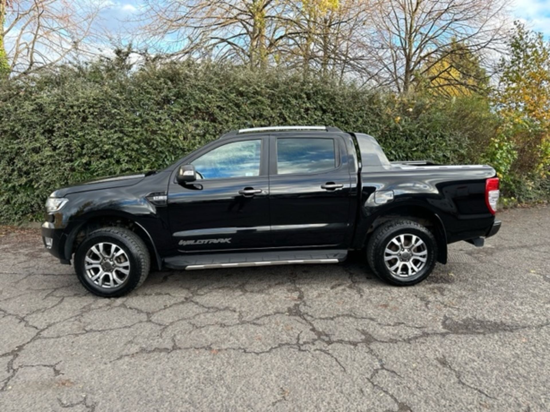 2019 FORD RANGER WILDTRAK 4X4 DCB TDCI A BLACK PICK UP *NO VAT*NEXT BID MEETS RESERVE!! - Image 4 of 18