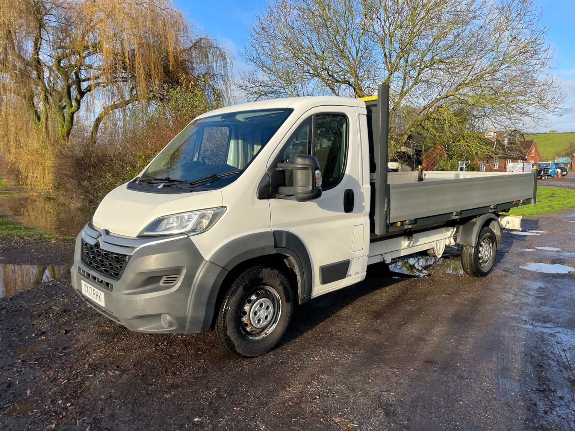 2017 CITROEN RELAY 35 HEAVY L4 HDI WHITE CHASSIS CAB *NO VAT* - Image 3 of 15