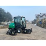2016 RANSOMES RMP493 BATWING RIDE ON LAWN MOWER WITH FULL GLASS CAB *PLUS VAT*
