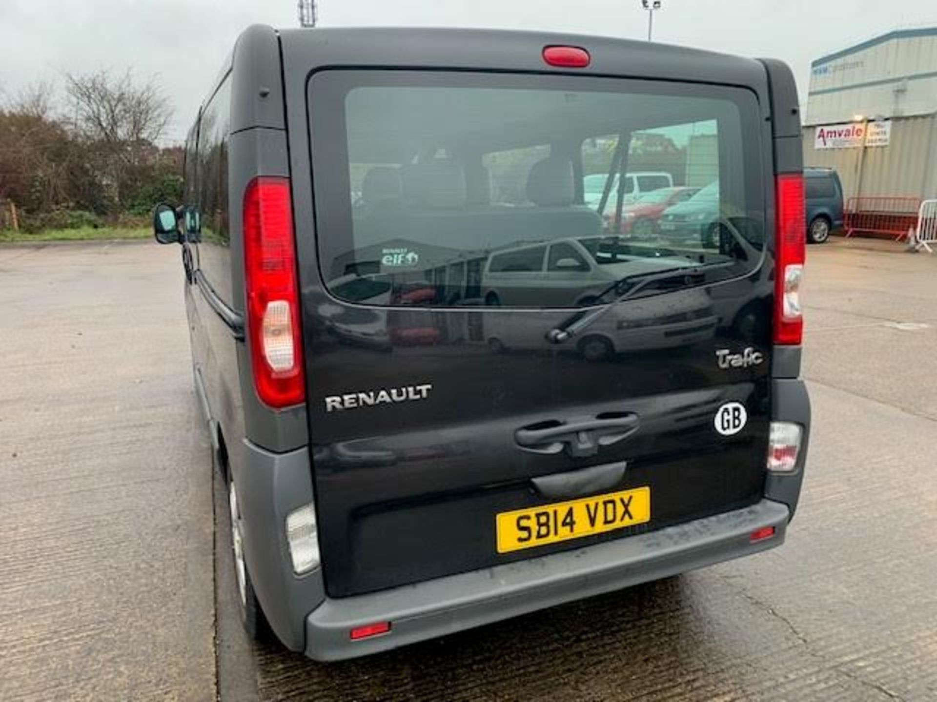 2014 RENAULT TRAFIC LL29 DCI 115 BLACK VAN DERIVED CAR *NO VAT* - Image 4 of 5