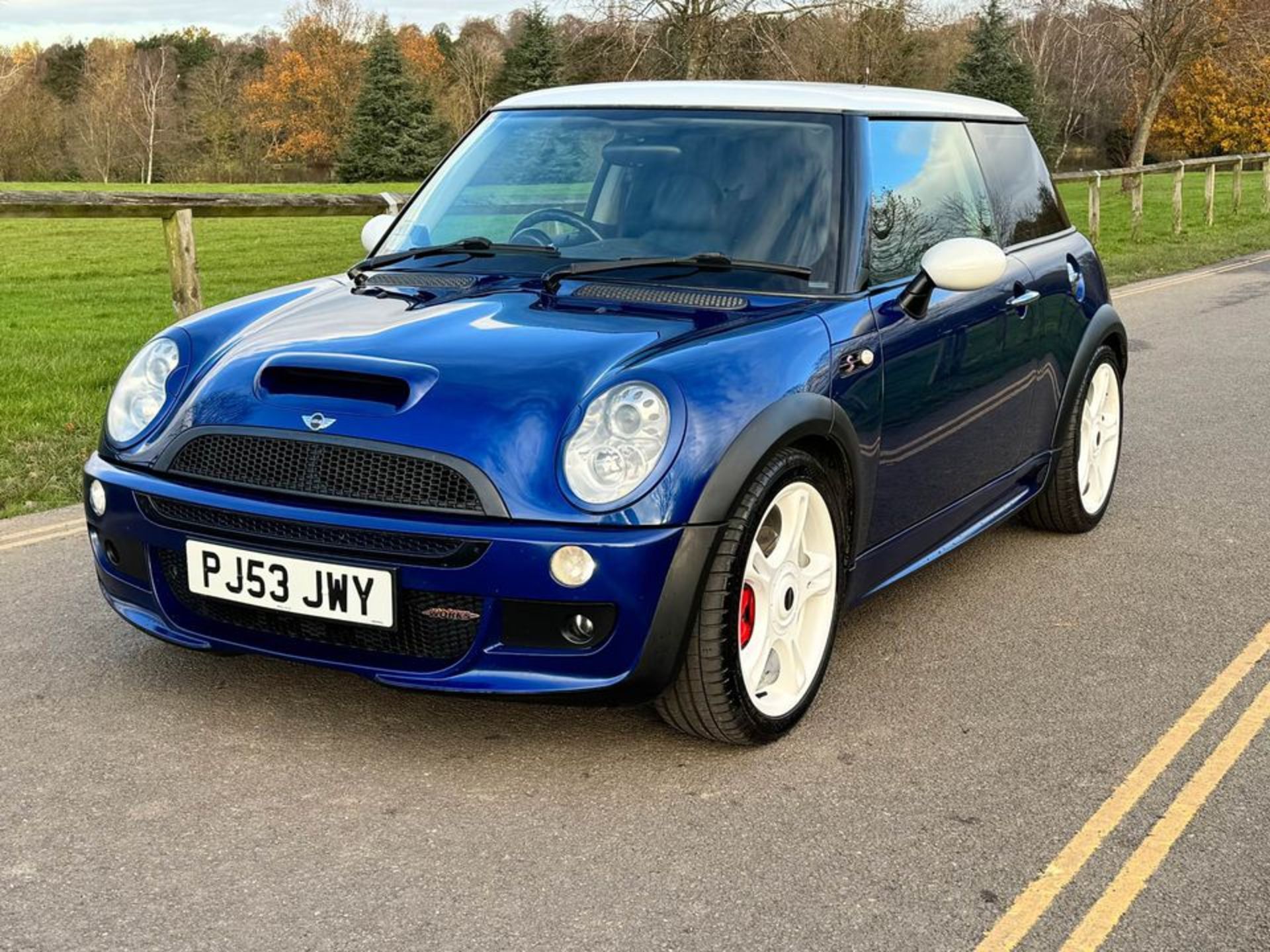 2003 MINI MINI COOPER S BLUE HATCHBACK *NO VAT* - Image 2 of 14