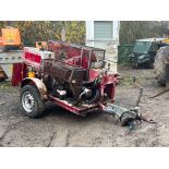 SEB TW5000 DIESEL DRIVEN TOWBEHIND WINCH TRAILER *PLUS VAT*