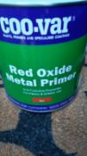 2.5 l red oxide new not opened *NO VAT*
