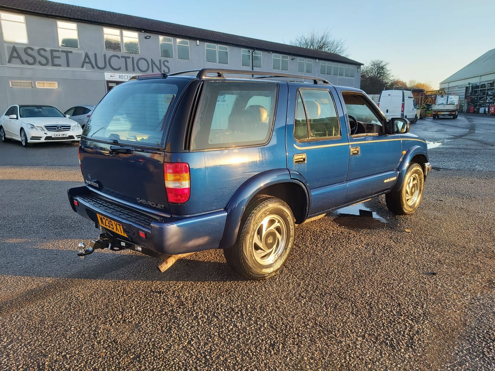 2000 CHEVROLET GMC BLAZER V6 AUTO BLUE SUV ESTATE *NO VAT* - Image 7 of 16