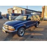 2000 CHEVROLET GMC BLAZER V6 AUTO BLUE SUV ESTATE *NO VAT*