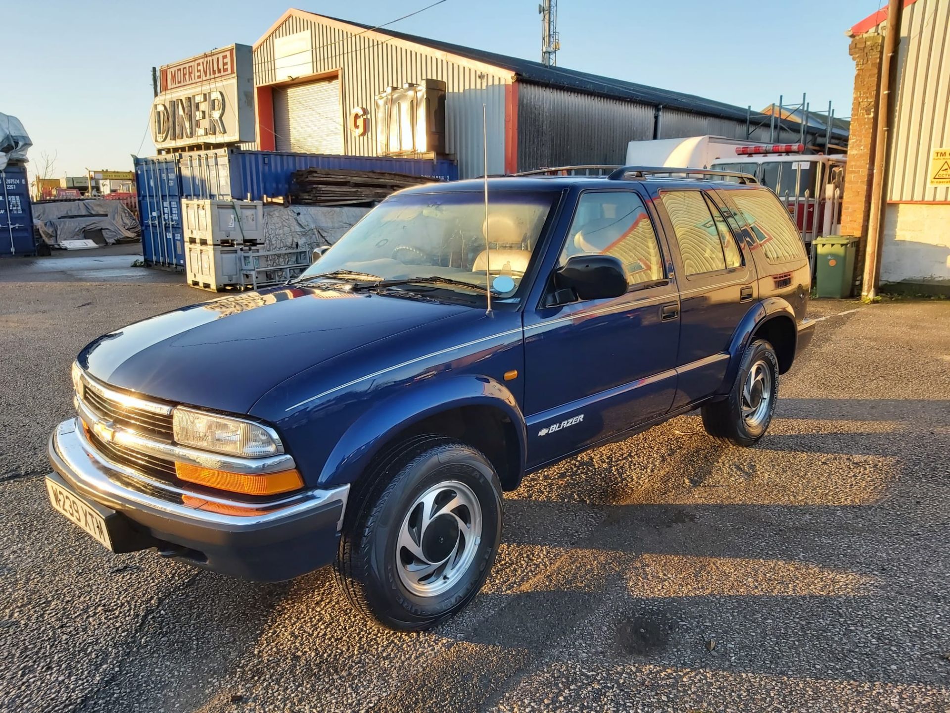 2000 CHEVROLET GMC BLAZER V6 AUTO BLUE SUV ESTATE *NO VAT*