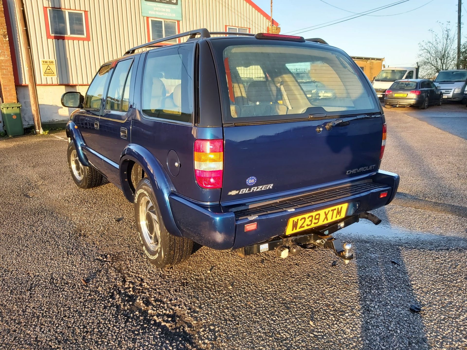 2000 CHEVROLET GMC BLAZER V6 AUTO BLUE SUV ESTATE *NO VAT* - Image 5 of 16