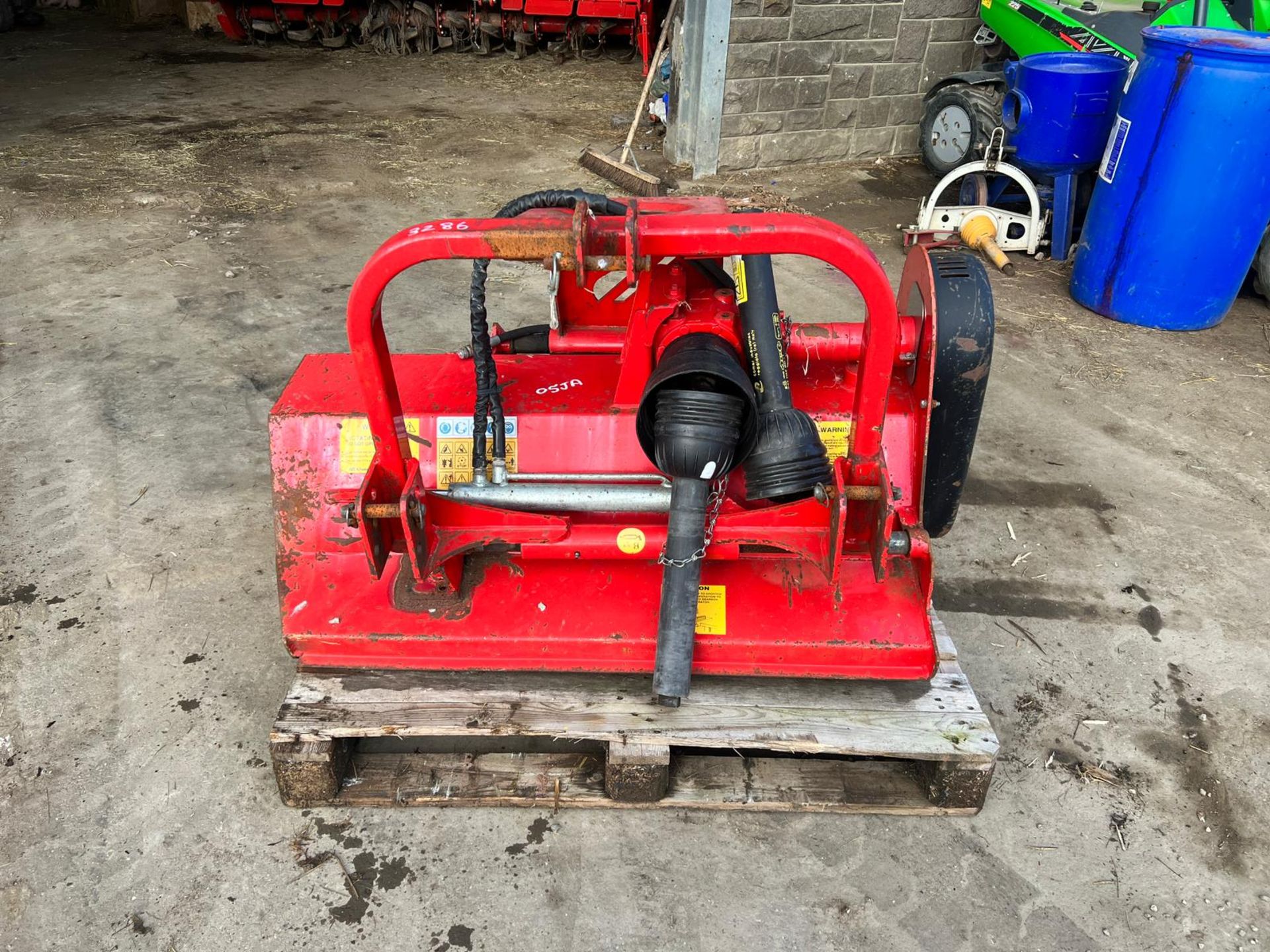 Kilworth Dragone 4ft Flail Mower - In Working Order - Side Shift *PLUS VAT* - Image 2 of 9