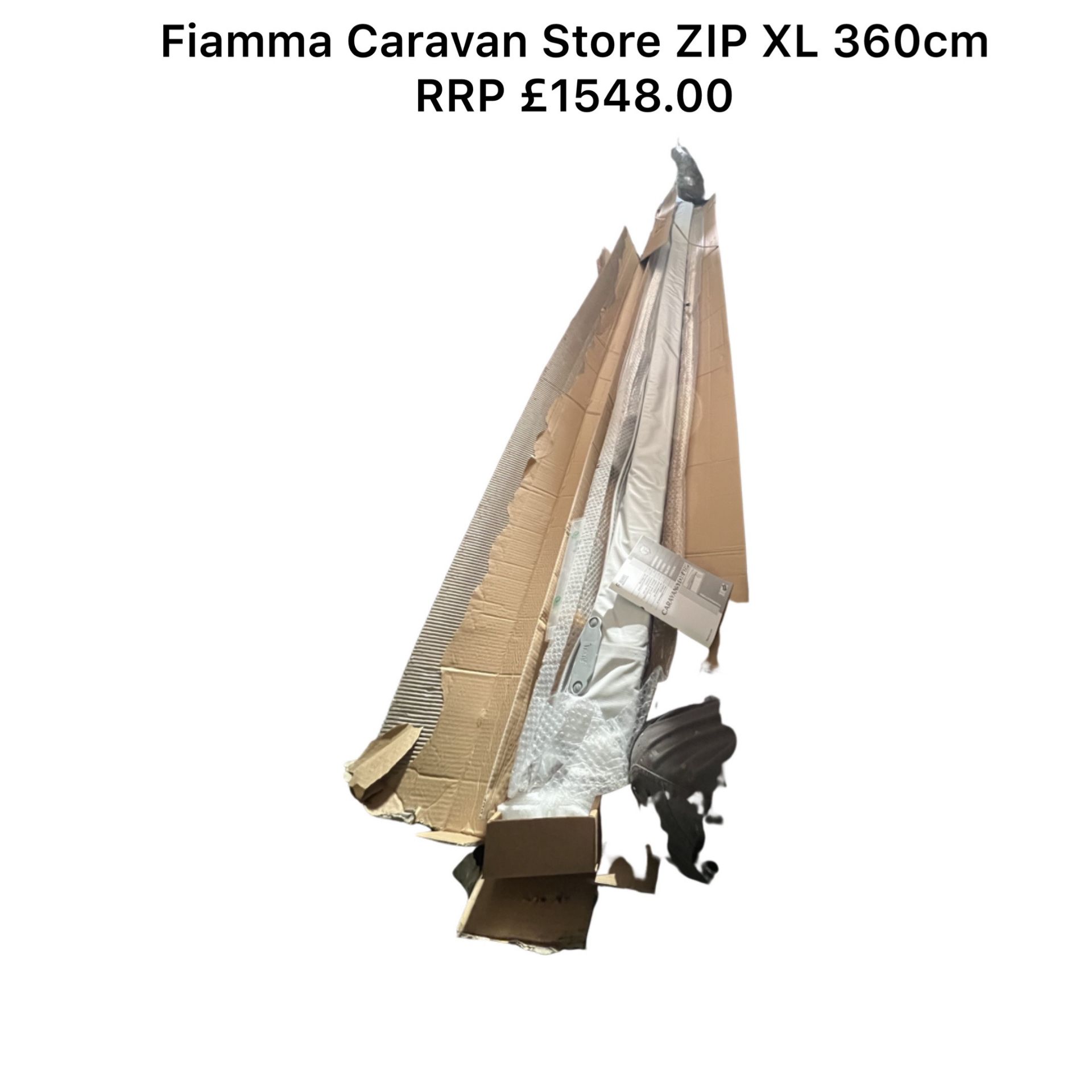 Fiamma Caravan Store ZIP XL 360cm Royal Grey Brand New *NO VAT* - Image 2 of 4