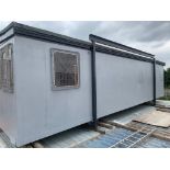34ft x 10ft Jack Leg Portable Building cabin *NO VAT*