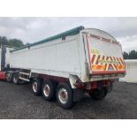 2008 WEIGHTLIFTER TIPPER TRAILER INSULTED ALLOY Mercedes Axles Dennison Chassis *PLUS VAT*