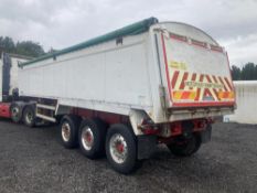 2008 WEIGHTLIFTER TIPPER TRAILER INSULTED ALLOY Mercedes Axles Dennison Chassis *PLUS VAT*