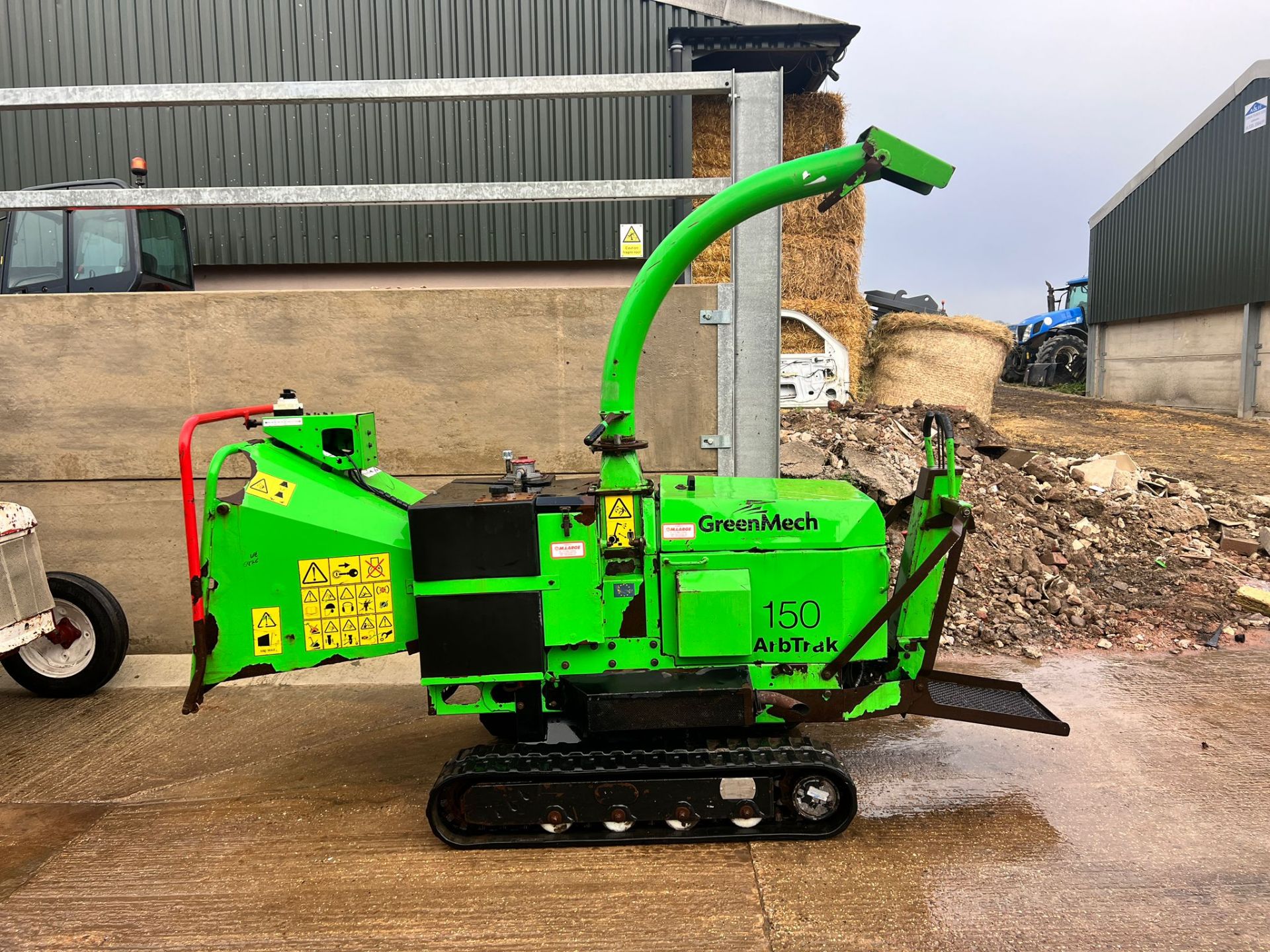 2014 Greenmech Arbtrack 150-35 Diesel Tracked Woodchipper *PLUS VAT*