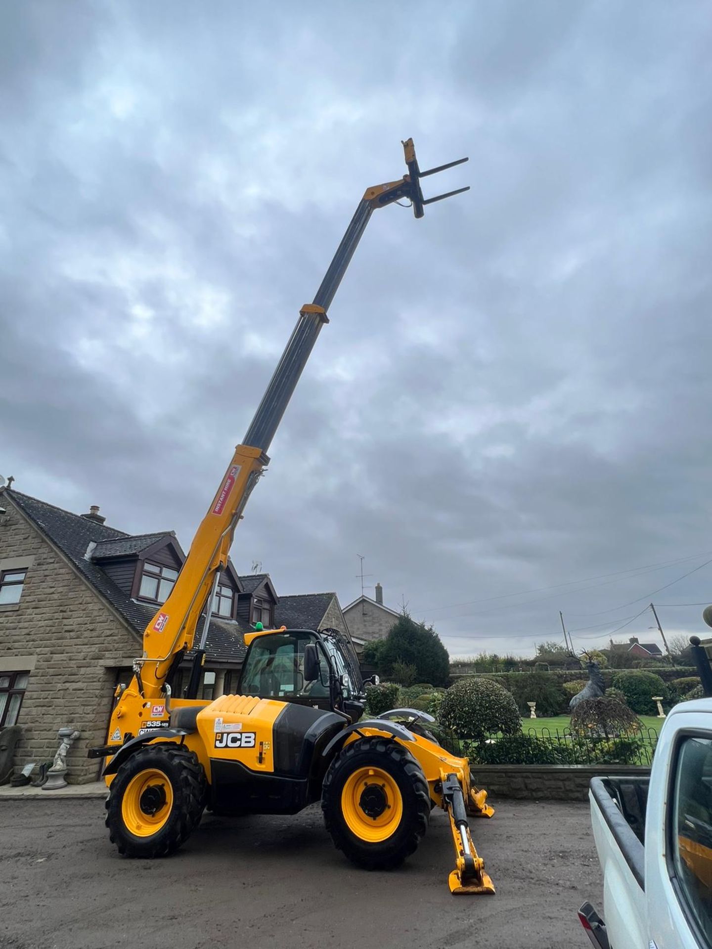 2018 JCB 535-125 Hi Viz Turbo Powershift Telehandler, Fork Positioner - VERY LOW HOURS *PLUS VAT*