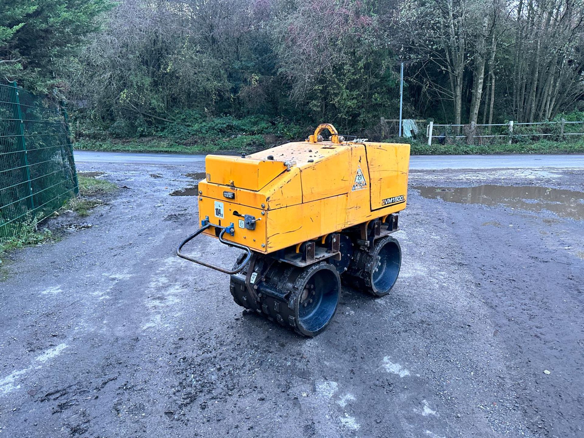 2017 JCB VIBROMAX VM1500 REMOTE CONTROLLED TRENCH ROLLER *PLUS VAT* - Image 2 of 13