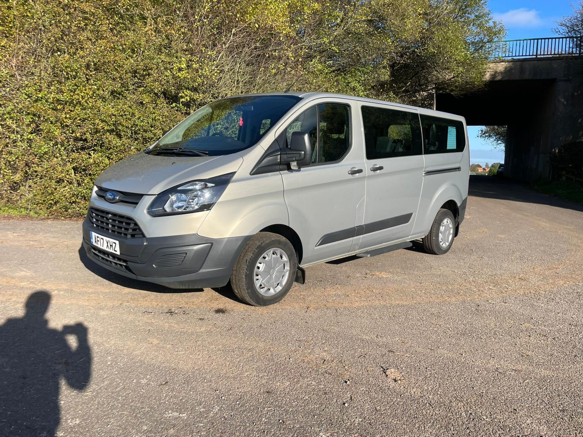 2017 FORD TRANSIT CUSTOM 310 TDCI SILVER MPV *PLUS VAT* - Image 3 of 16