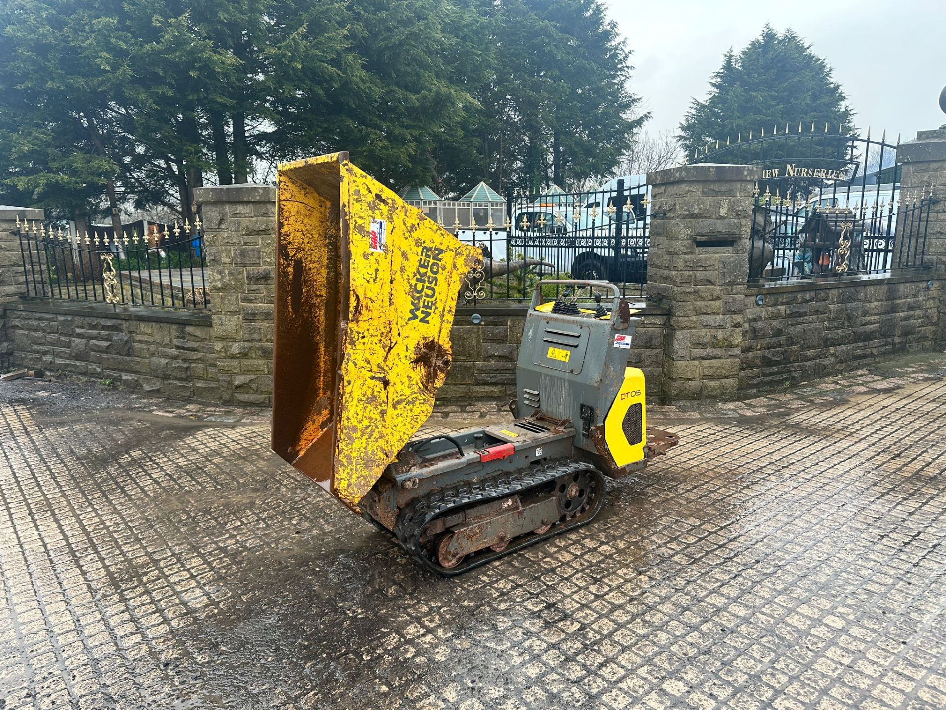 2016 WACKER NEUSON DT05D 500KG DIESEL TRACKED PEDESTRIAN DUMPER *PLUS VAT* - Bild 9 aus 11