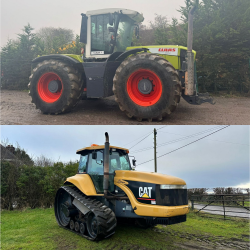 ENDS MONDAY 7PM! CAT 210HP CRAWLER TRACTOR, CLASS XERION 3300 BEAST TRACTOR, TELETRUKS, LAND ROVER, RANGE ROVERS, FORD RANGER & MUCH MORE