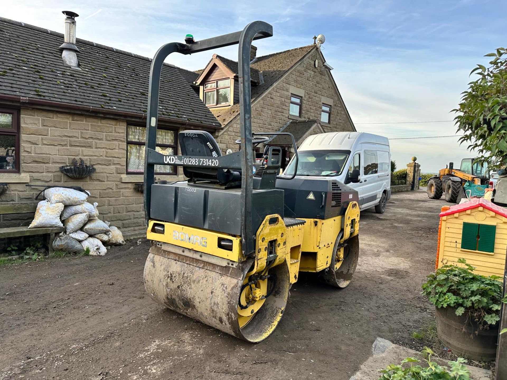 BOMAG BW120 1200MM TWIN DRUM ROLLER *PLUS VAT* - Image 3 of 11