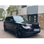 2018/68 LAND ROVER RANGE ROVER A-BIO SDV6 A BLACK SUV ESTATE *NO VAT*