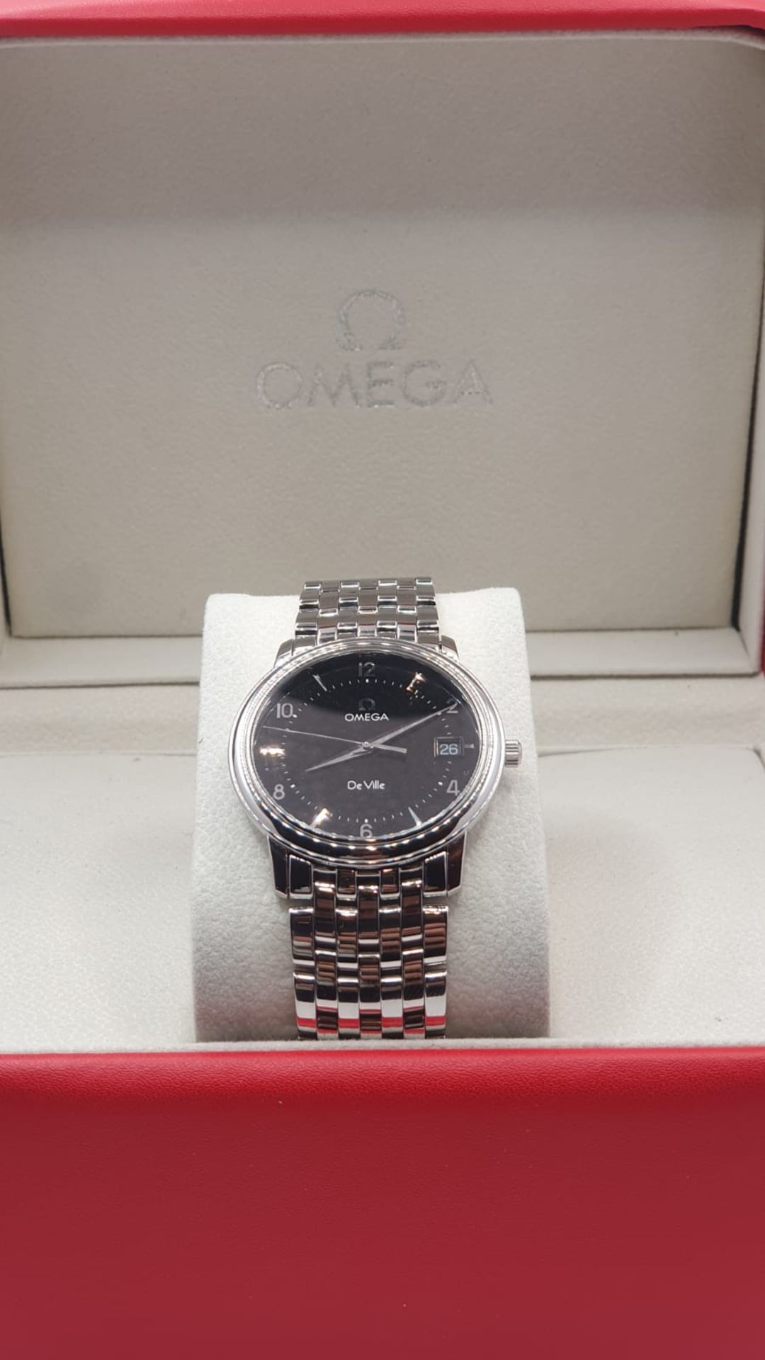 OMEGA DeVille Black Dial Mens Swiss Watch NO VAT - Bild 8 aus 10