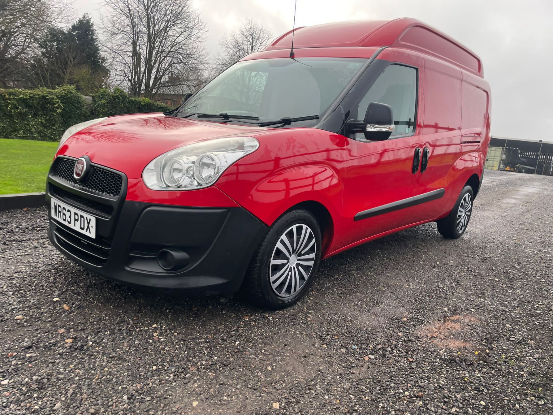 2013 FIAT DOBLO 16V XL MULTIJET LWB RED PANEL VAN *NO VAT* - Image 3 of 11