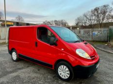 2007 NISSAN PRIMASTAR DCI 90 SWB RED PANEL VAN *NO VAT*