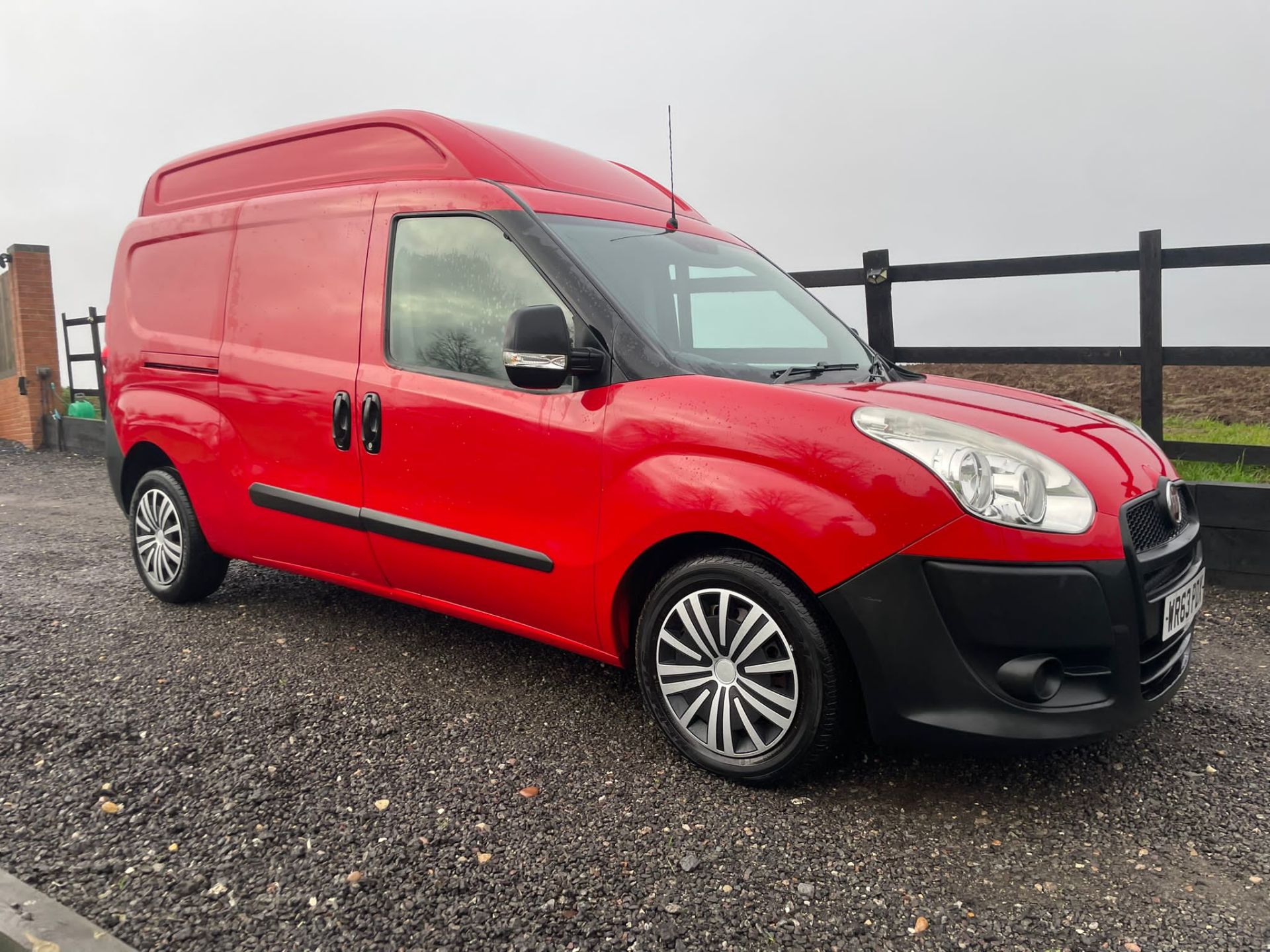 2013 FIAT DOBLO 16V XL MULTIJET LWB RED PANEL VAN *NO VAT*