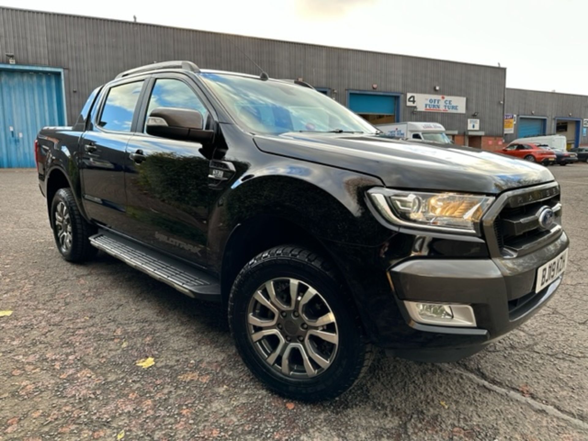 2019 FORD RANGER WILDTRAK 4X4 DCB TDCI A BLACK PICK UP *NO VAT*