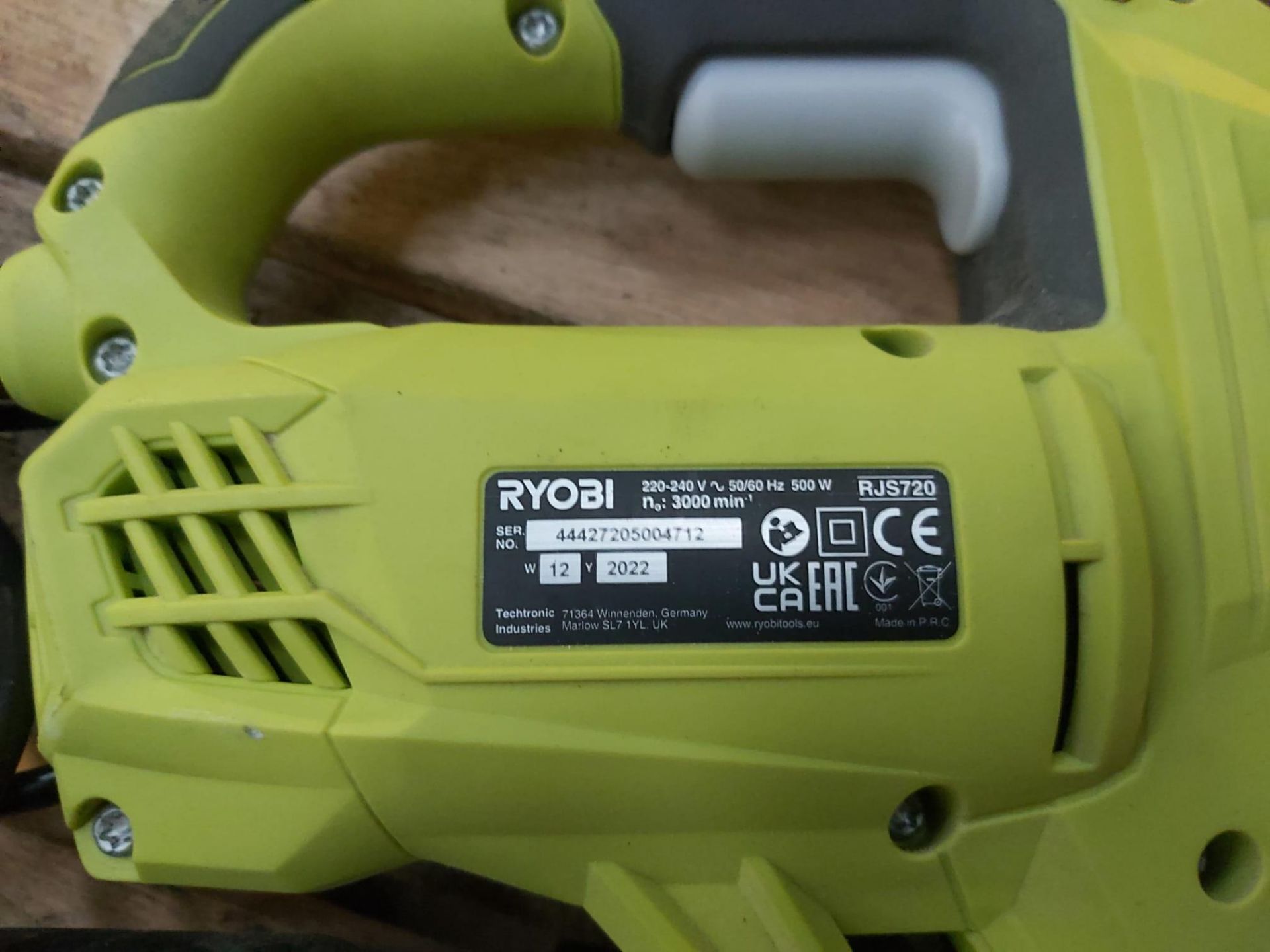 RYOBI 500w JIGSAW *PLUS VAT* - Image 3 of 3