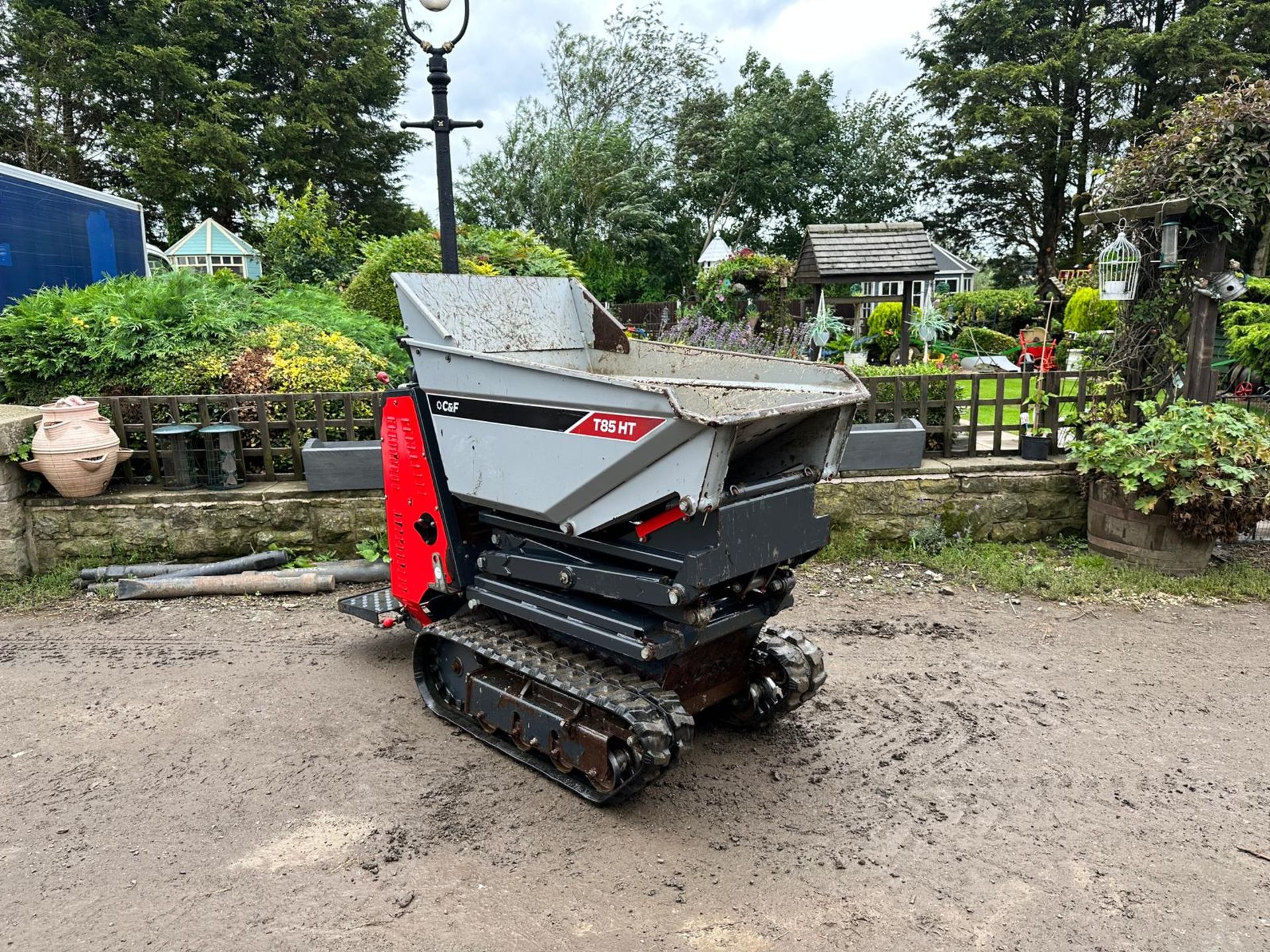 2021 C&F T85HF 850KG DIESEL HIGH TIP TRACKED DUMPER *PLUS VAT*