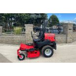 ARIENS 252 DIESEL ZERO TURN MOWER, RUNS DRIVES AND CUTS, GOOD SOLID TRIPLE BLADE DECK, ROLL BAR