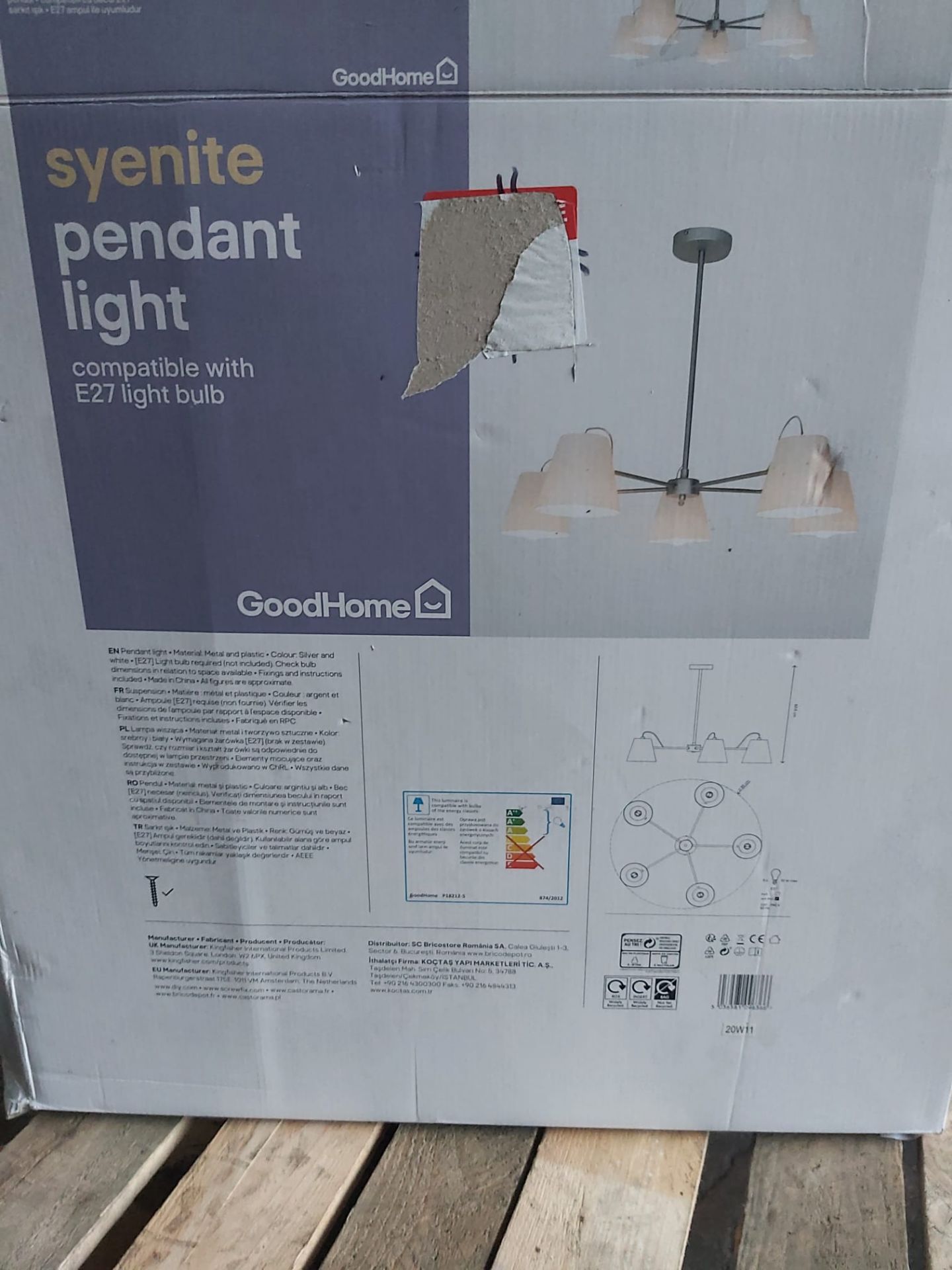 SYENITE PENDANT LIGHT *PLUS VAT*