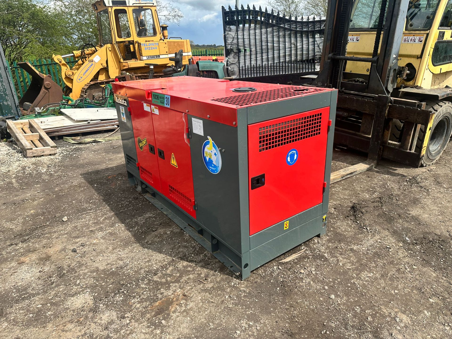 New/Unused 30KvA Diesel Sound Proof Generator *PLUS VAT* - Image 4 of 11