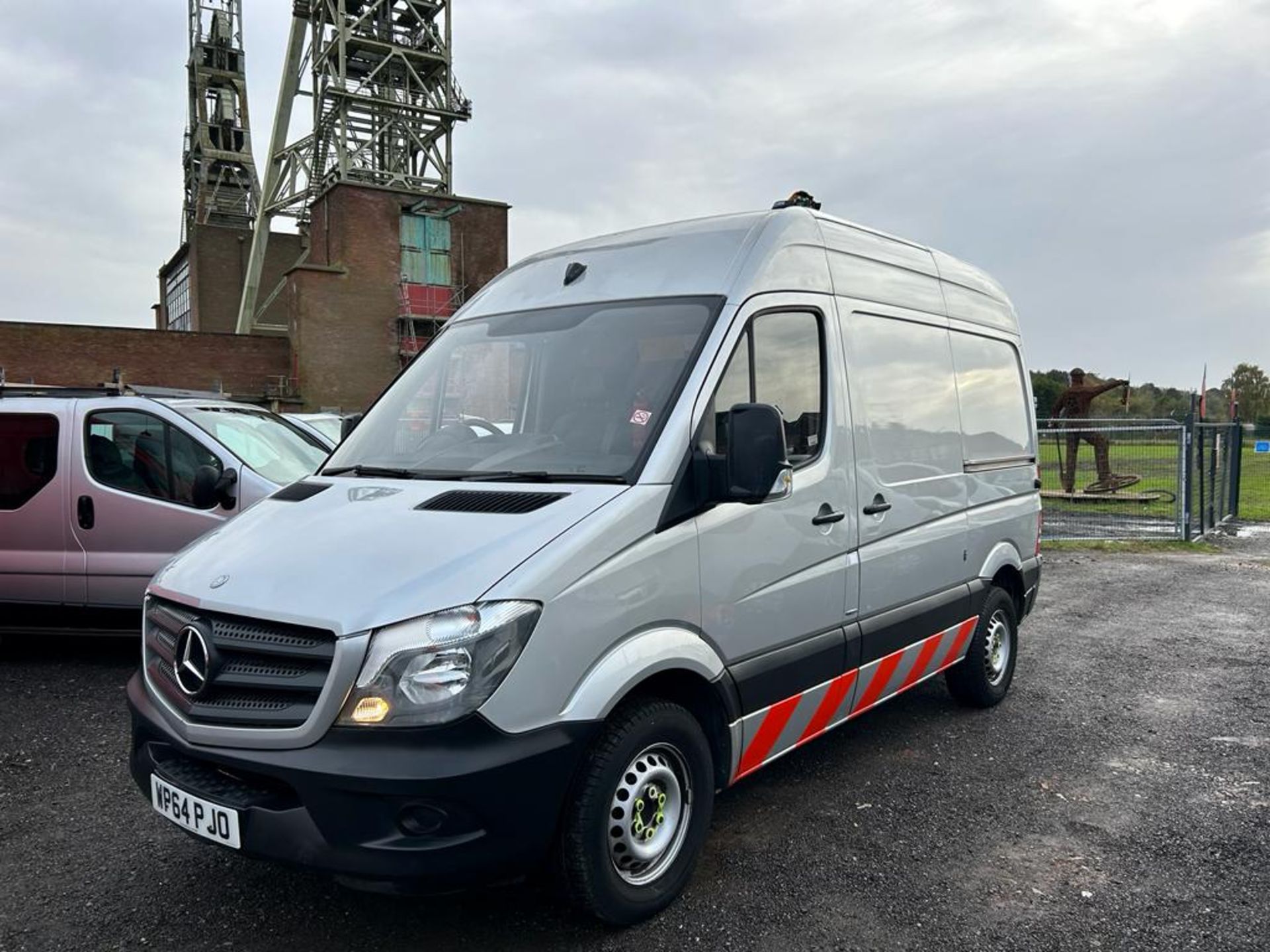 2014 MERCEDES-BENZ SPRINTER 313 CDI SILVER PANEL VAN *NO VAT* - Image 2 of 22