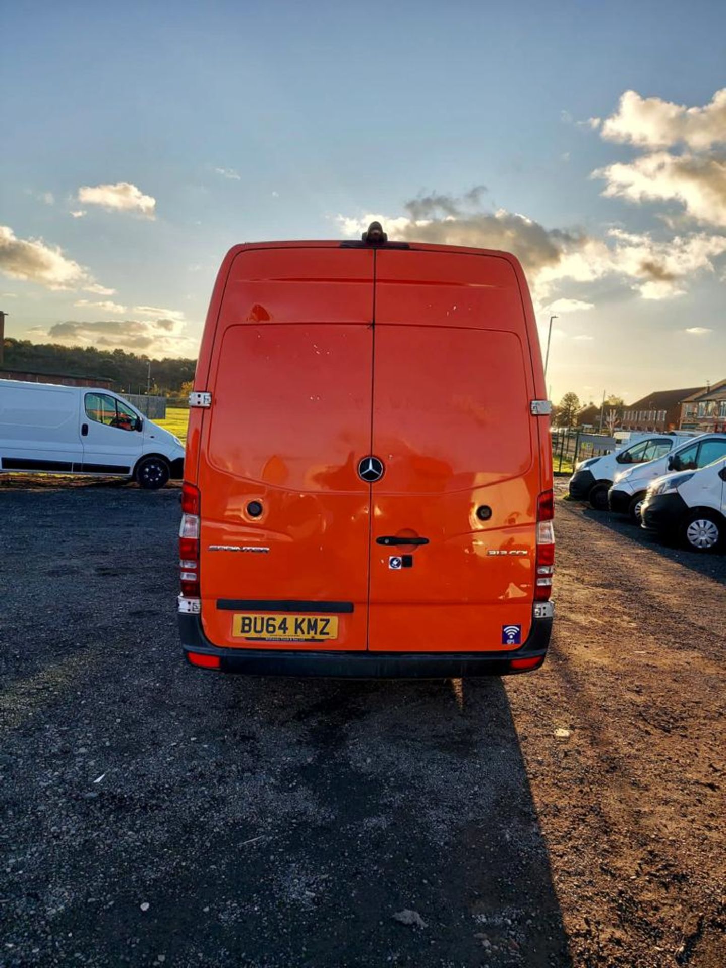 2014 MERCEDES-BENZ SPRINTER 313 CDI ORANGE PANEL VAN *NO VAT* - Image 6 of 13