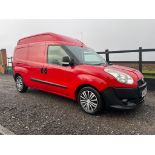 2013 FIAT DOBLO 16V XL MULTIJET LWB RED PANEL VAN *NO VAT*