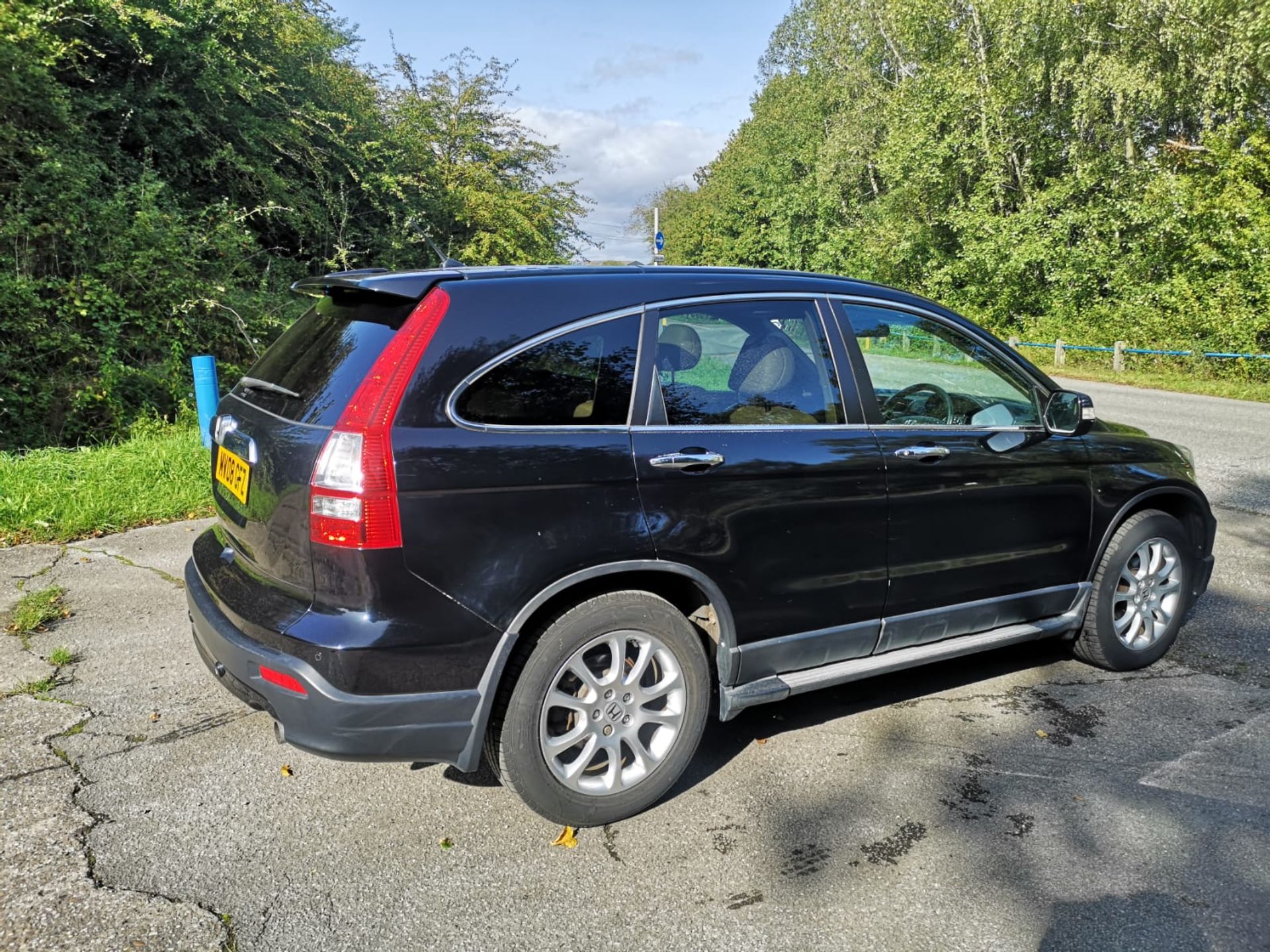 2008 HONDA CR-V EX I-VTEC AUTO BLACK SUV ESTATE *NO VAT* - Image 6 of 16