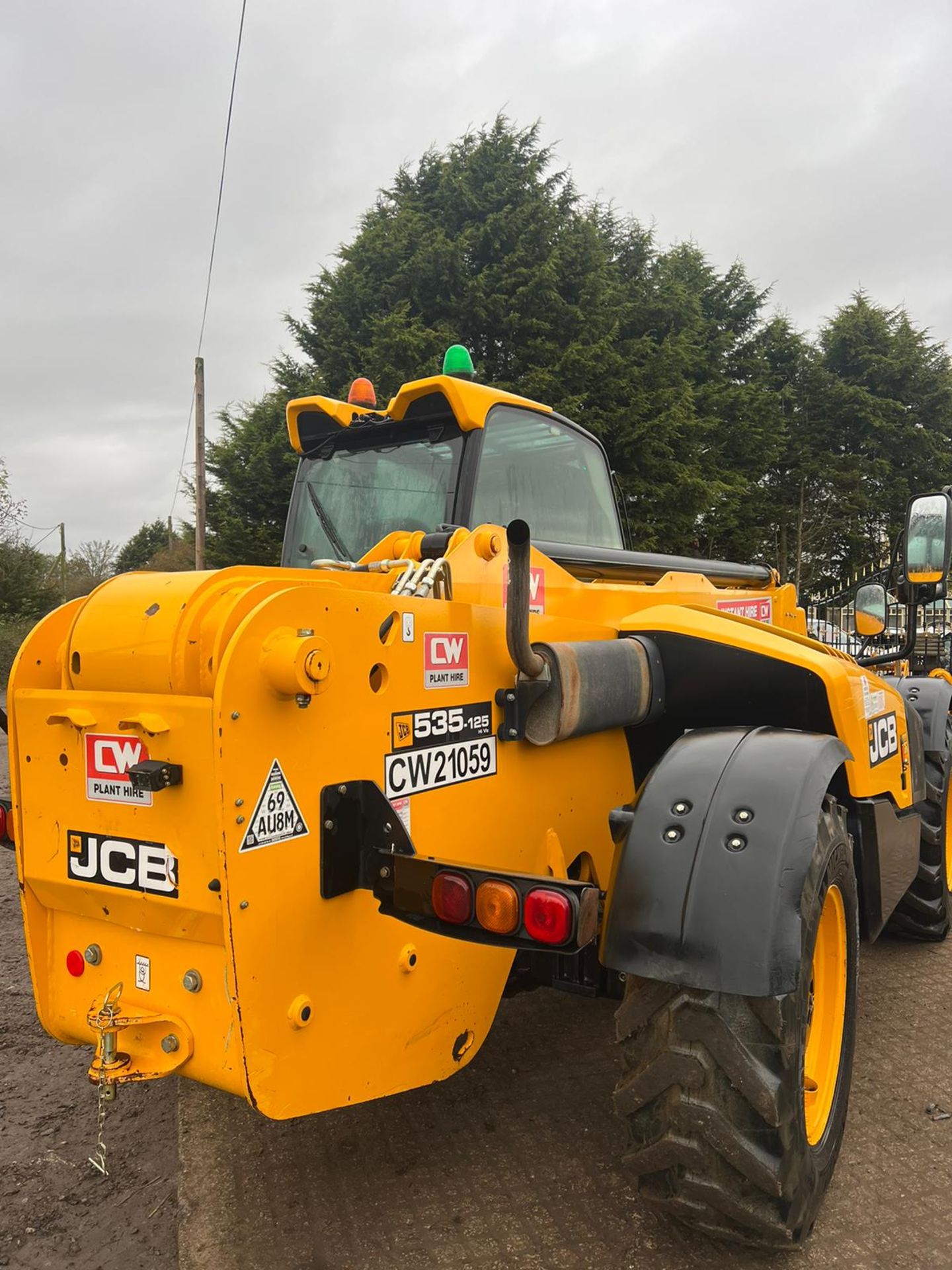 2018 JCB 535-125 Hi Viz Turbo Powershift Telehandler, Fork Positioner - VERY LOW HOURS *PLUS VAT* - Image 14 of 26