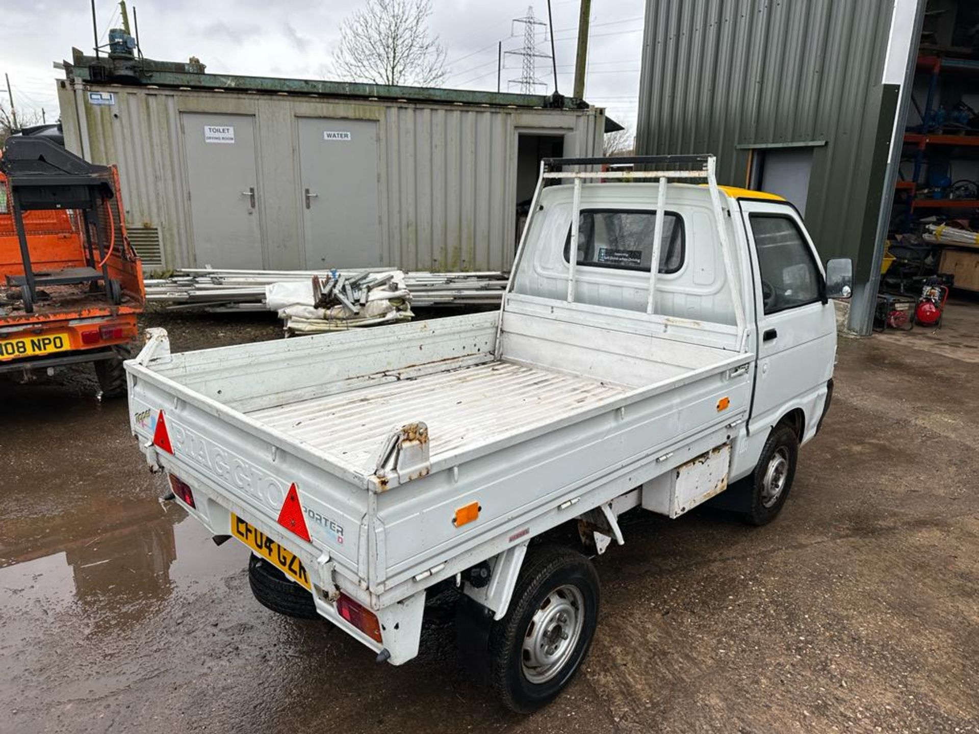 2004 PIAGGIO PORTER DIESEL WHITE PICK UP TIPPER *NO VAT* - Image 10 of 19