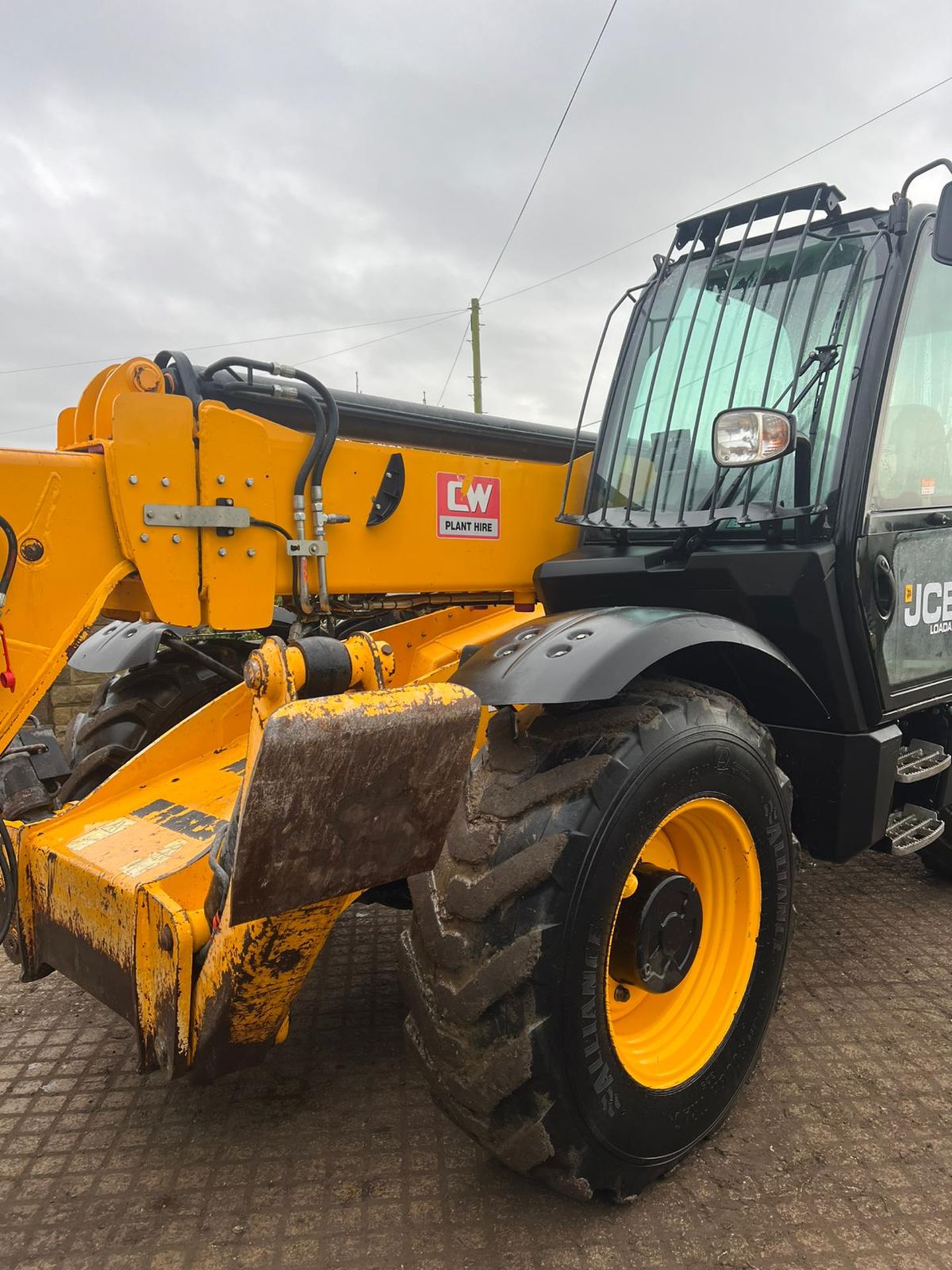 2018 JCB 535-125 Hi Viz Turbo Powershift Telehandler, Fork Positioner - VERY LOW HOURS *PLUS VAT* - Image 11 of 26