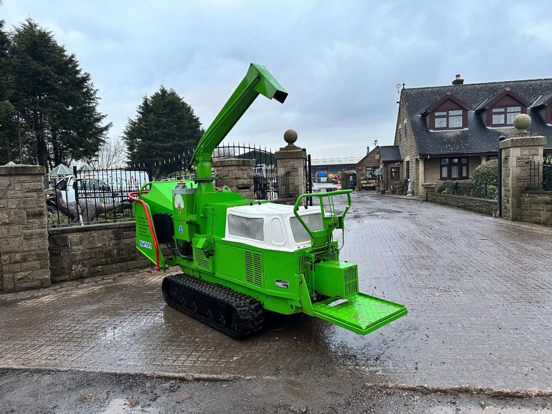 2009 GREENMECH SAFE TRACK STC19-28MT50 11Ó SLOPE/BANK TRACKED WOOD CHIPPER *PLUS VAT*