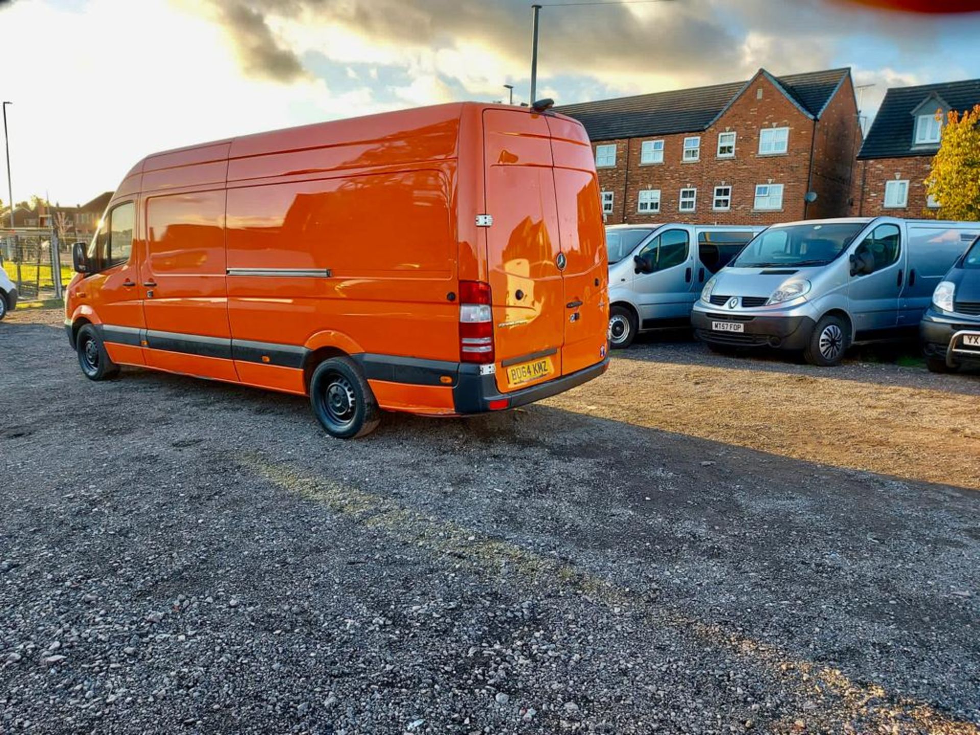 2014 MERCEDES-BENZ SPRINTER 313 CDI ORANGE PANEL VAN *NO VAT* - Image 4 of 13